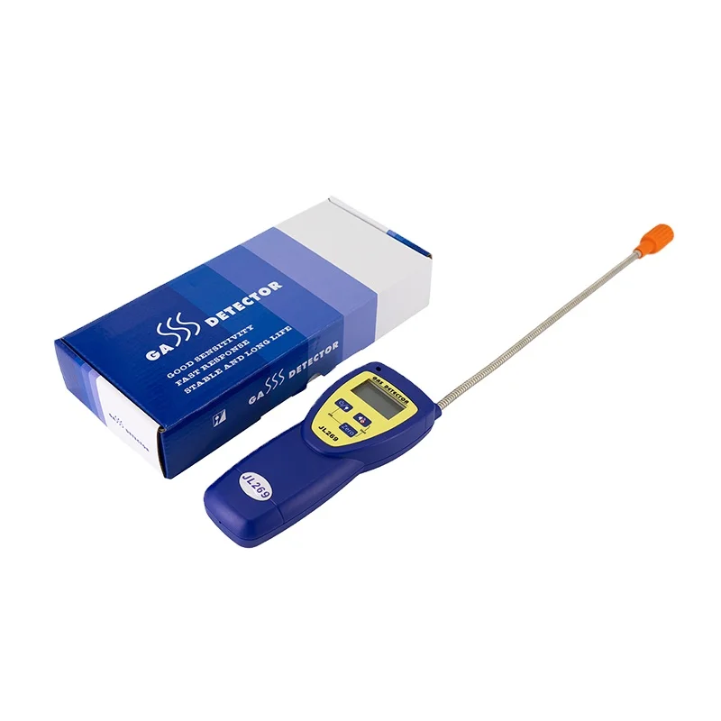 محلل كاشف تسرب غاز الميثان LPG المحمول NKYF للكشف عن الغاز القابل للاحتراق H2S H2S #3
