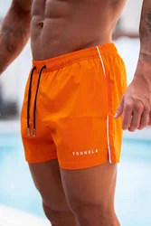 New Summer Quick Dry Breathable Shorts Men's Outdoor Jogging Fitness Sports Running Basketball Training Beach Shorts