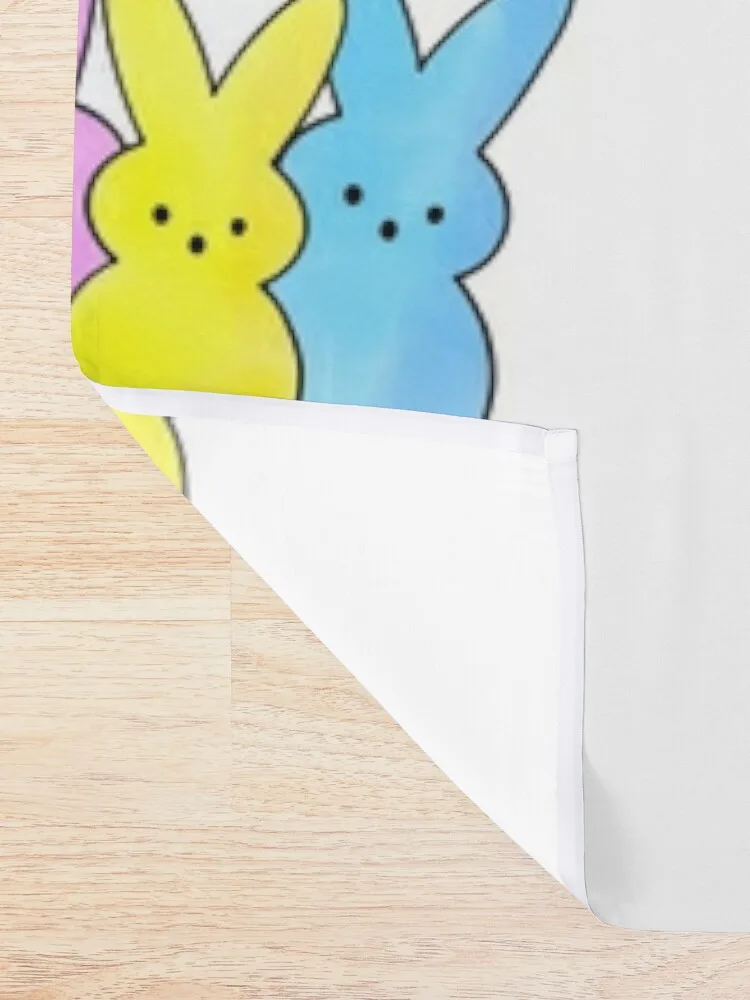 Colorful Peeps - Bunnies Shower Curtain Modern Showers For Bathroom For The Bathroom Curtain