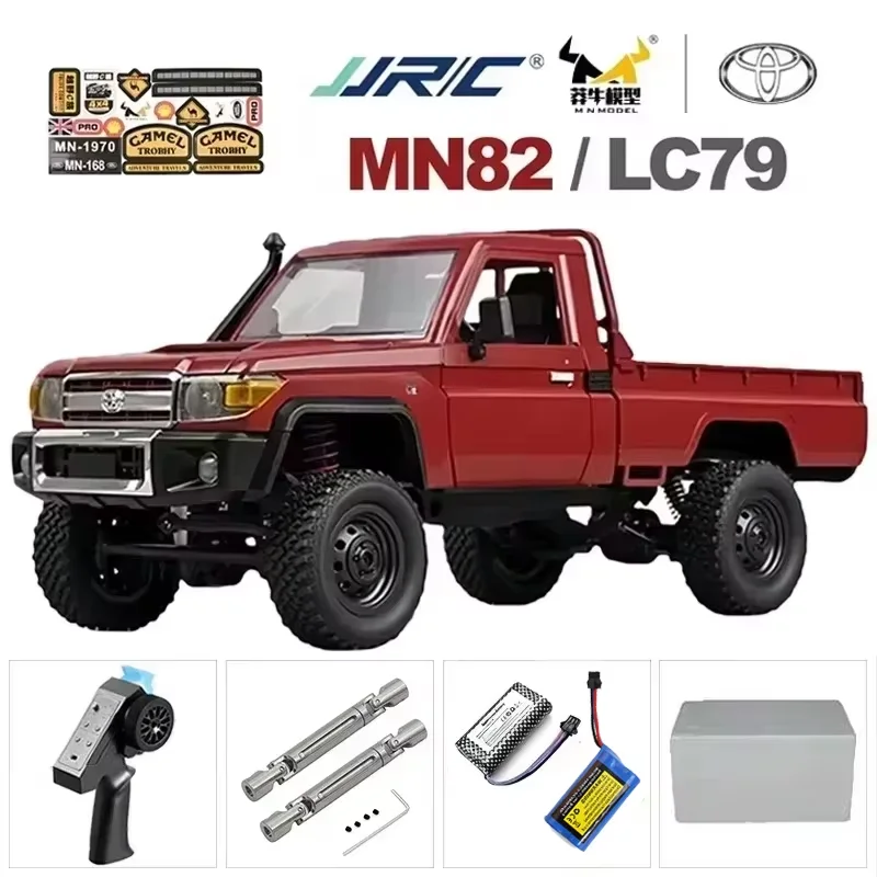 

MN82S 82 Rc 4x4 Rc CAR 2.4g 1/12 Full Size 3000 Mah Large Battery Remote Control CAR Off-road Remote Control Crawler Toyota CAR
