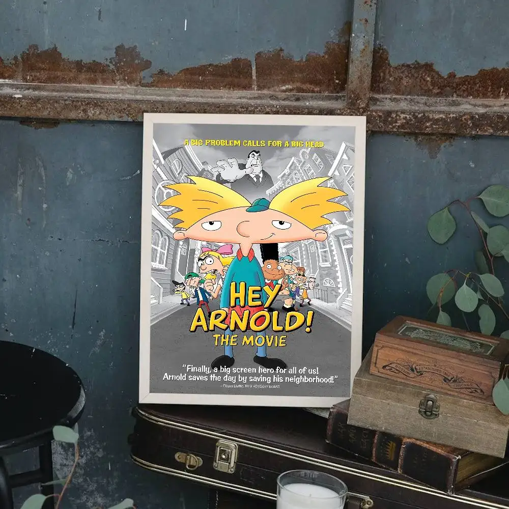 كارتون كول يا أرنولد ملصق طباعة لغرفة النوم غرفة المعيشة ديكور المنزل اللوحة جدار الفن HD صورة جدارية #4