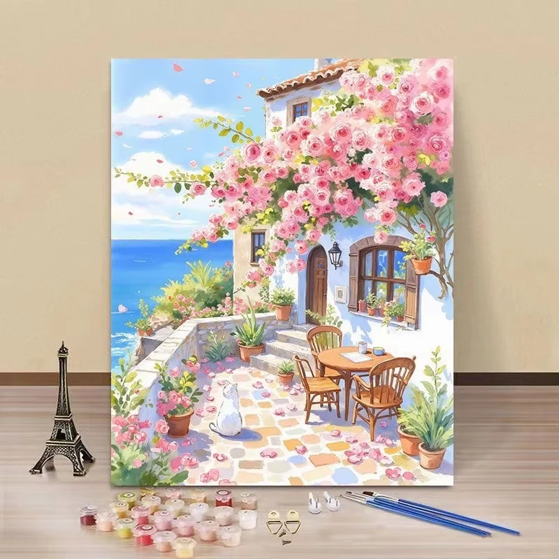 Hut Flower Digital … - image