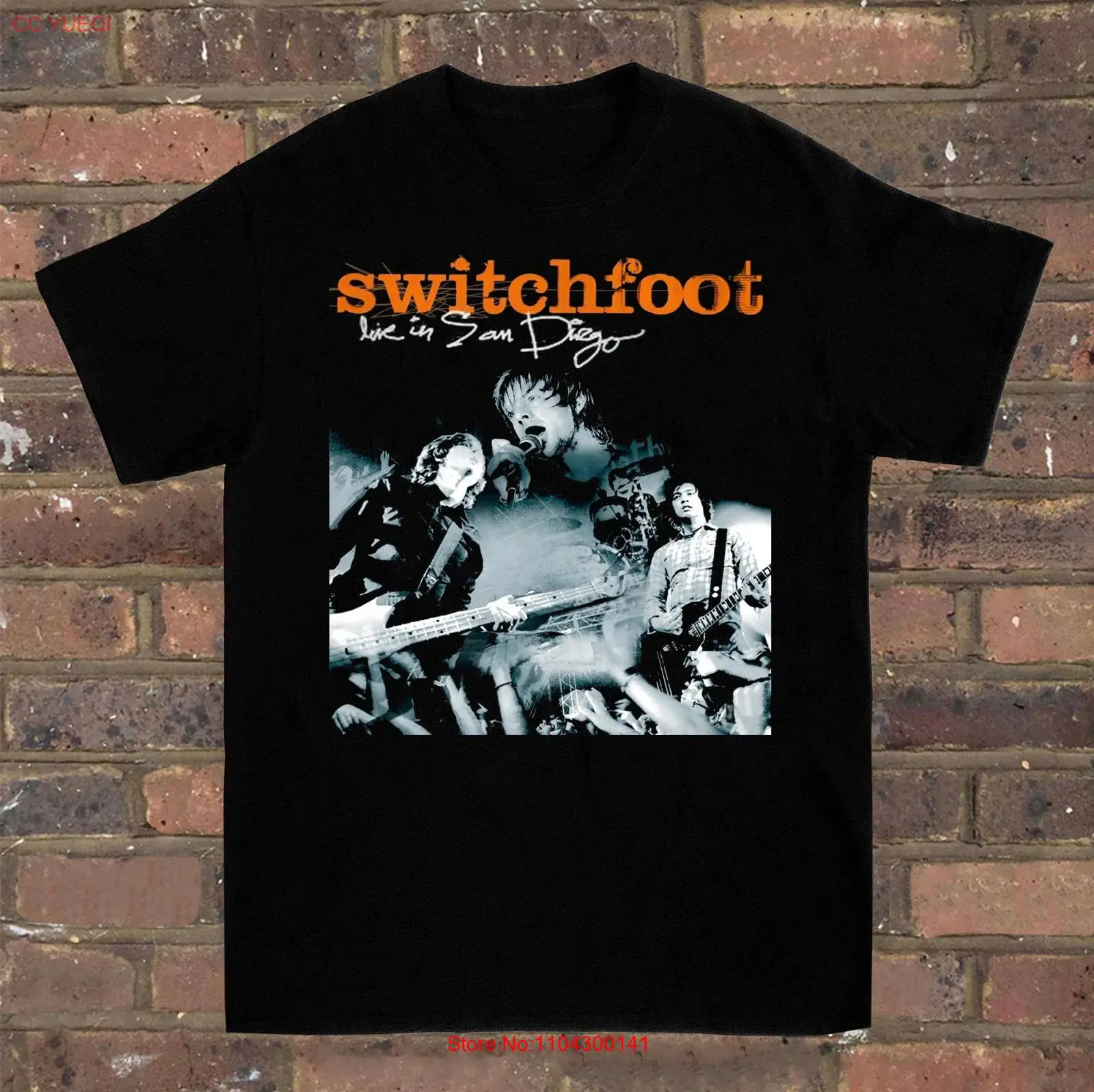 Switchfoot Live in San Diego T-Shirt Short Sleeve Cotton Black S to 5XL K3792