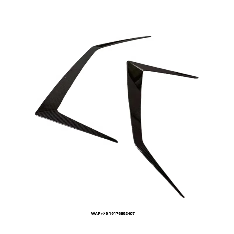 

Bodykit V Style Dry Carbon Fiber Hood Air Vent Hood Decoration Hood Splitter Bonnet Trim for STO