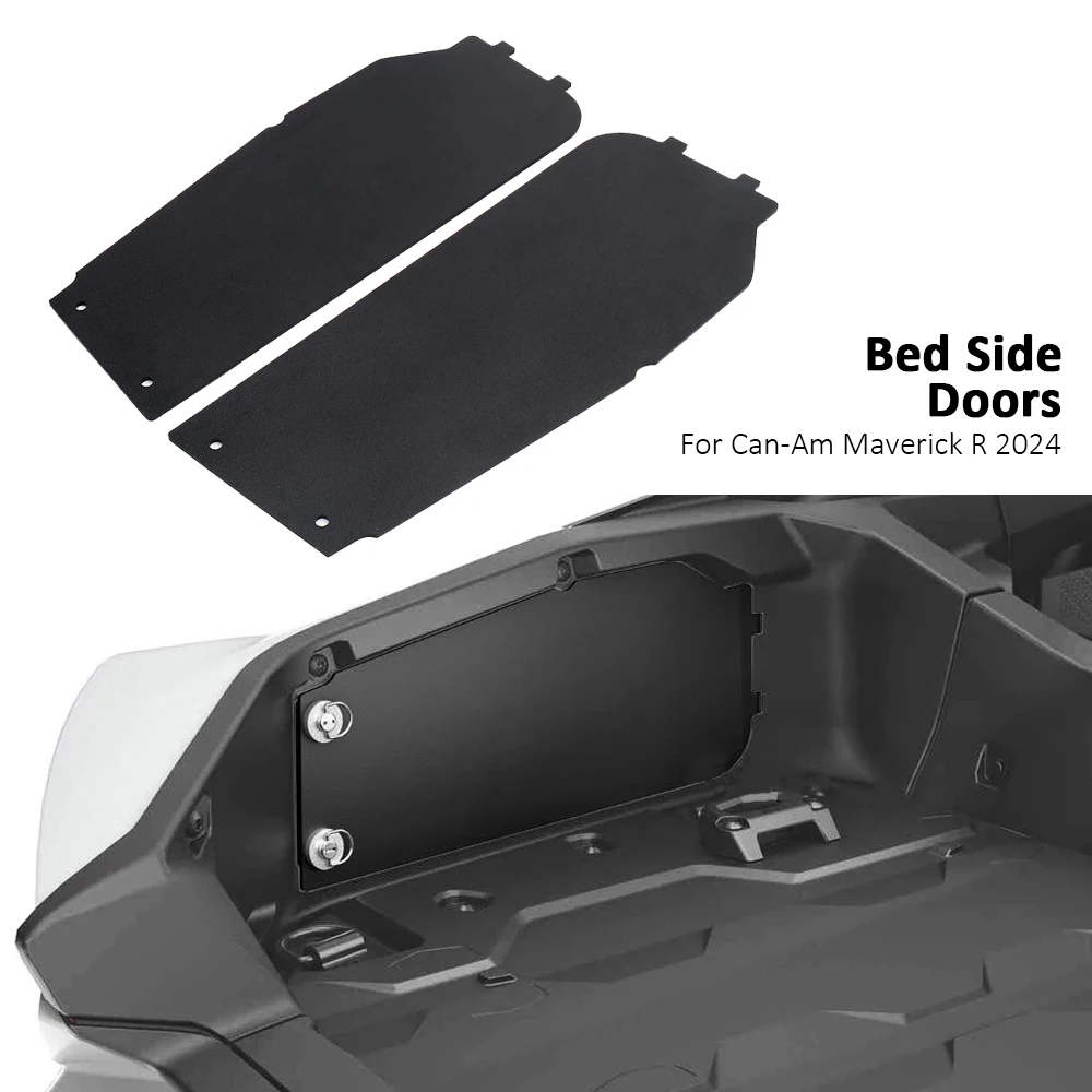 UTV Accessories Rear Left and Right Bed Side Doors Protection Decorative For CAN-AM MAVERICK R For Can-Am Maverick R 2024