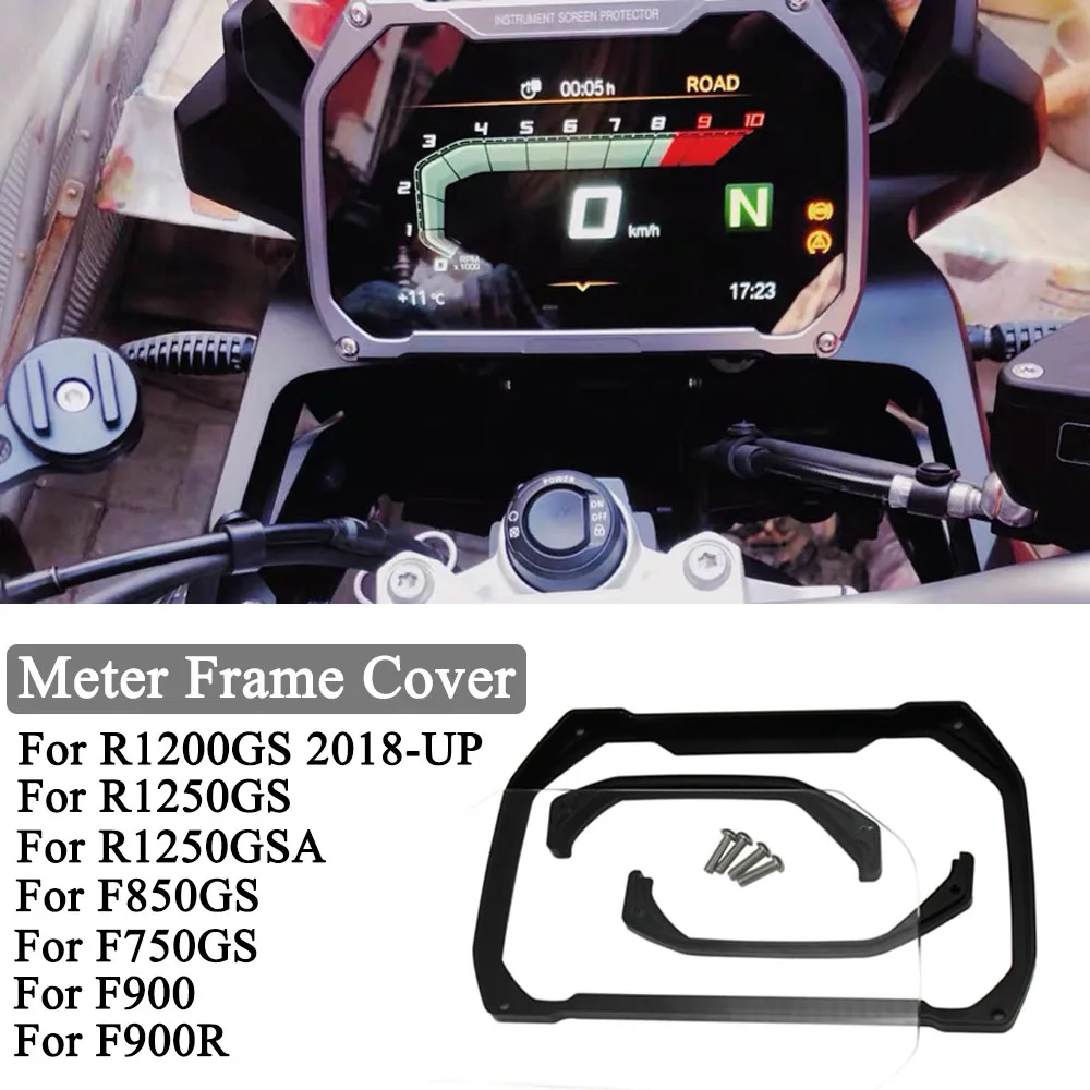 

Motorcycle Meter Frame Cover Screen Protector Cover Protection Parts For BMW R1200GS R1250GS R1250GSA F850GS F750GS F900 F900R