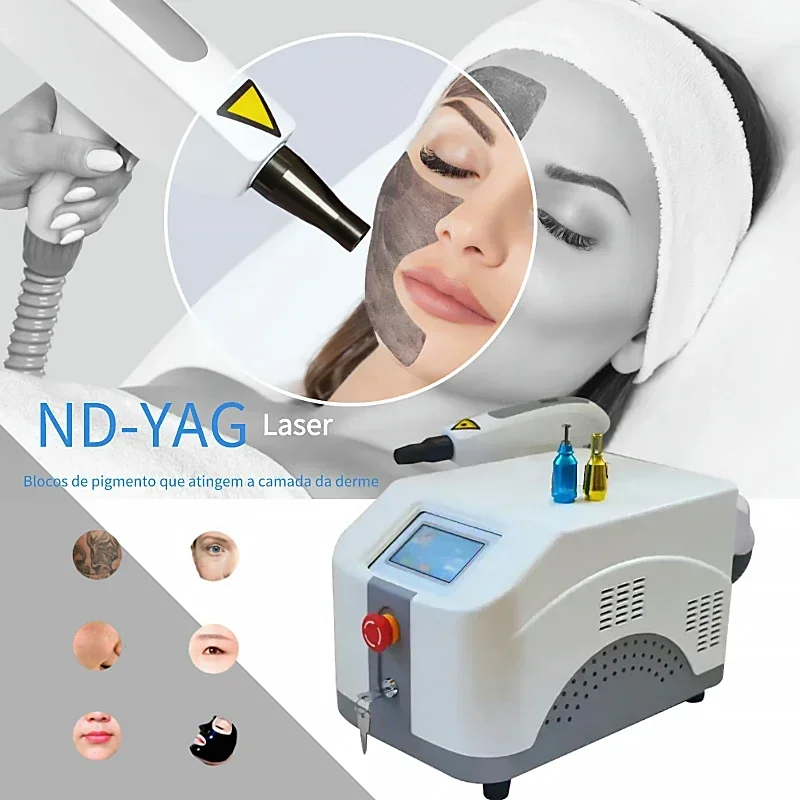 Newest Tattoo Removal Beauty Machine Portable Laser Pico Laser 755 1064 532nm Hive Picosecond Skin Rejuvenation Beauty Machine