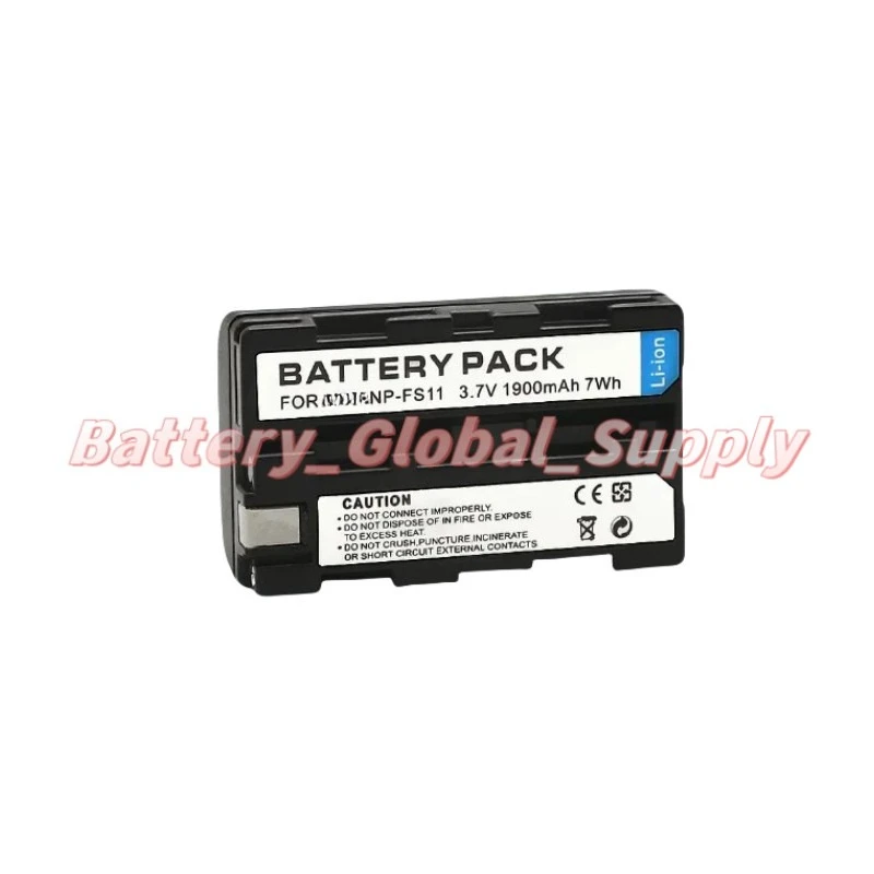 

For NP-FS11 DCR-PC1 PC2, PC3, PC4, PC5 DSC-F55K P1 P20 Battery 3.7V 1900mAh-