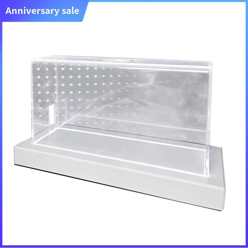 

Dust Cover With Multifunctional LED Light Base Accessories For Nintendo Switch/OLED Acrylic Case Anti-Scratch Waterproof