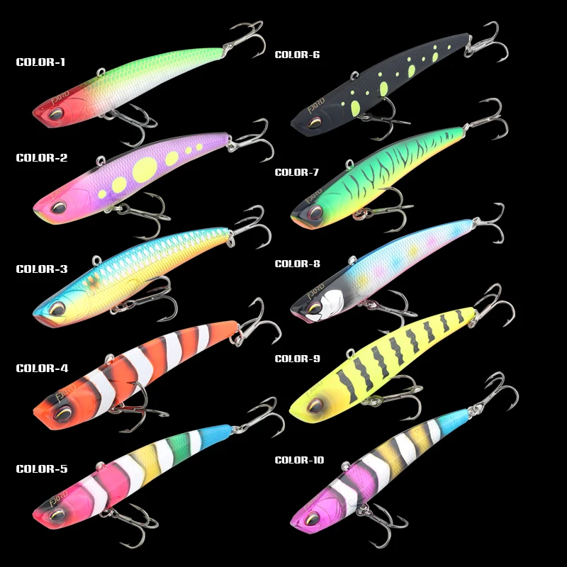 FJORD Ratlin VIB 80mm 15g Fishing Lure Stable Dagger Balance Winter Freshwater Sea Wobbler Ice Fishing Tackle Artificial Bait