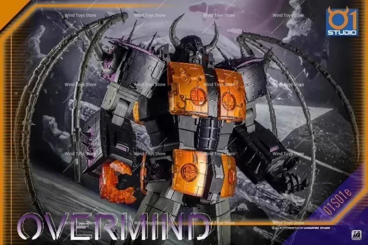 在庫あり変態キングダークエディション 01-STUDIO CELL 01S01E ユニクロンブラックアクションフィギュア玩具コレクションギフト