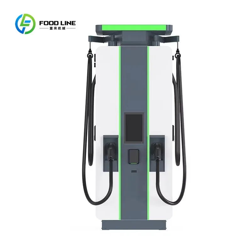 Customized 30KW-480KW DC Fast EV Charging Station with Interface Floor Stand and Double Gun