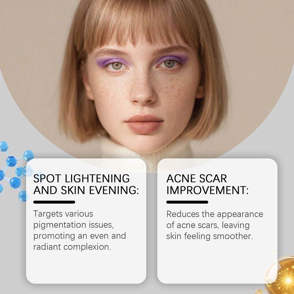 

Ниацинамидный валик для темных пятен уменьшает темные пятна и очищает поры. Для ухода за кожей