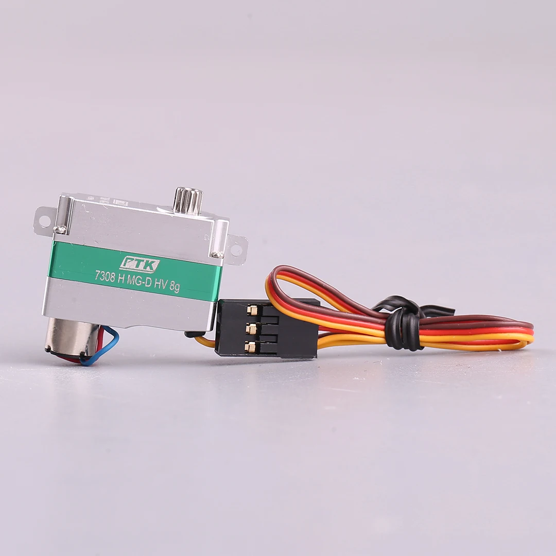 

PTK 7308MG-D 7308H Цифровой сервопривод с металлической шестерней, планер радиоуправляемого самолета KST X08