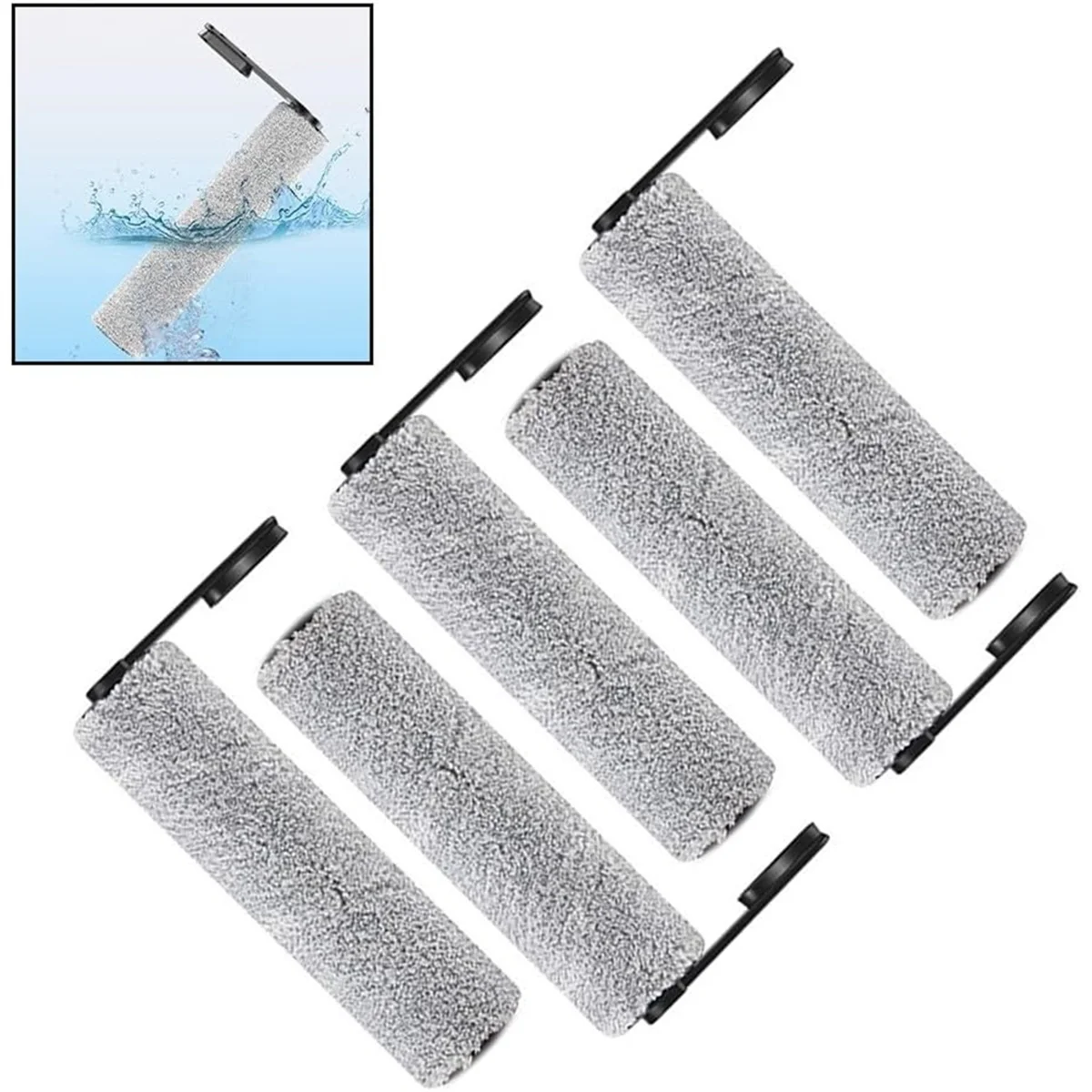 BISMZ สําหรับ Tineco Floor One S5 เครื่องดูดฝุ่นเปลี่ยนลูกกลิ้งแปรงลูกกลิ้งแปรงนุ่ม Strip