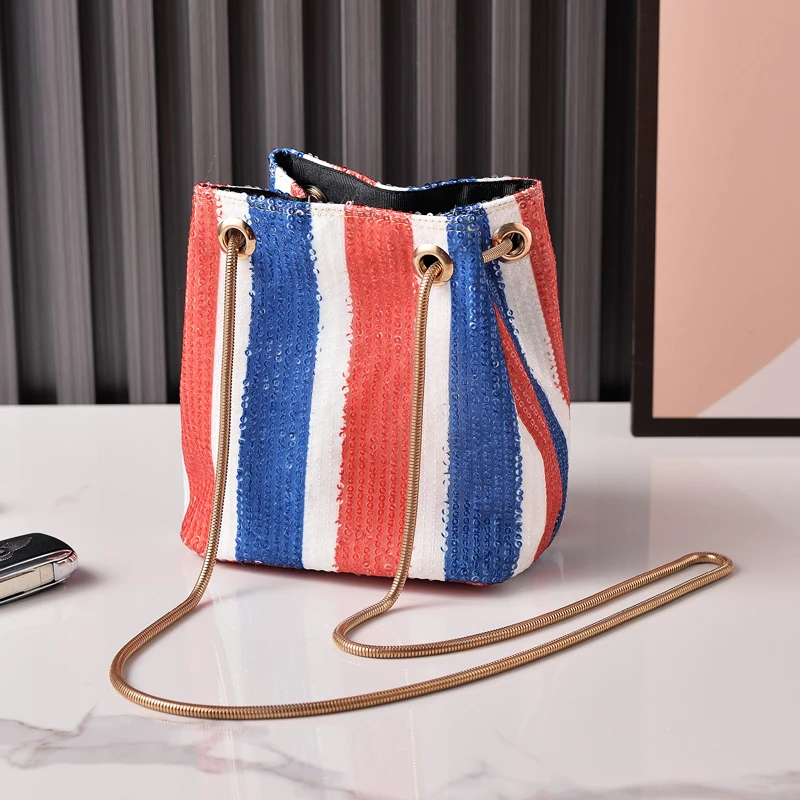 

Большие женские сумки на плечо, синий, белый, красный цвет, сумка через плечо, дизайнерская роскошная женская сумка высокого качества, тренд 2026