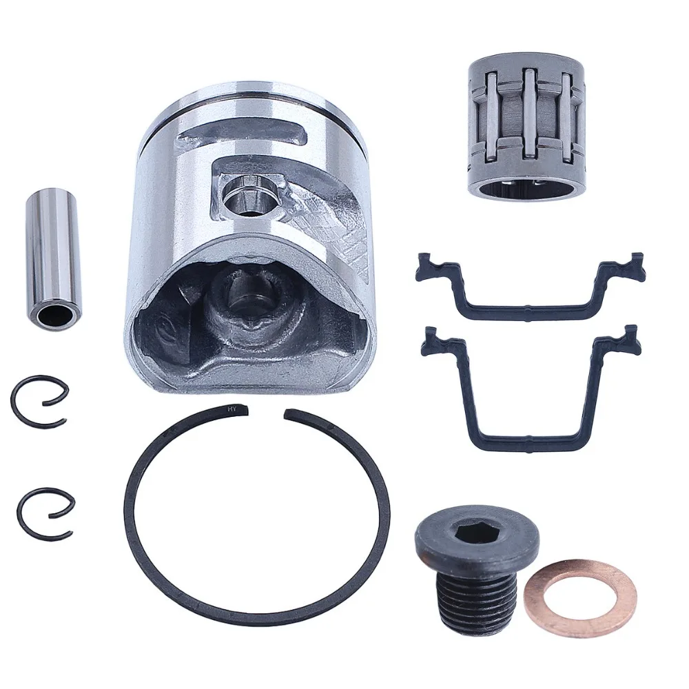 44mm Piston For Husqvarna 445 450 450E Jonsered CS2245 CS2250S Needle Bearing 3