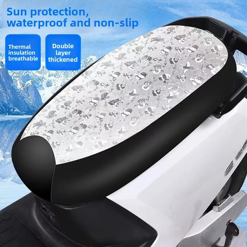 

Универсальный водонепроницаемый солнцезащитный чехол на сиденье для электрического скутера, мотоцикла, летняя горячая распродажа