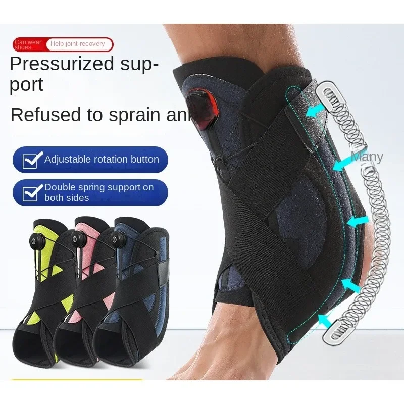 Ankle Brace for Sprained Ankle Support with Side Stabilizers for Men Women Ankle Splint Stabilizer Recovery Tendonitis