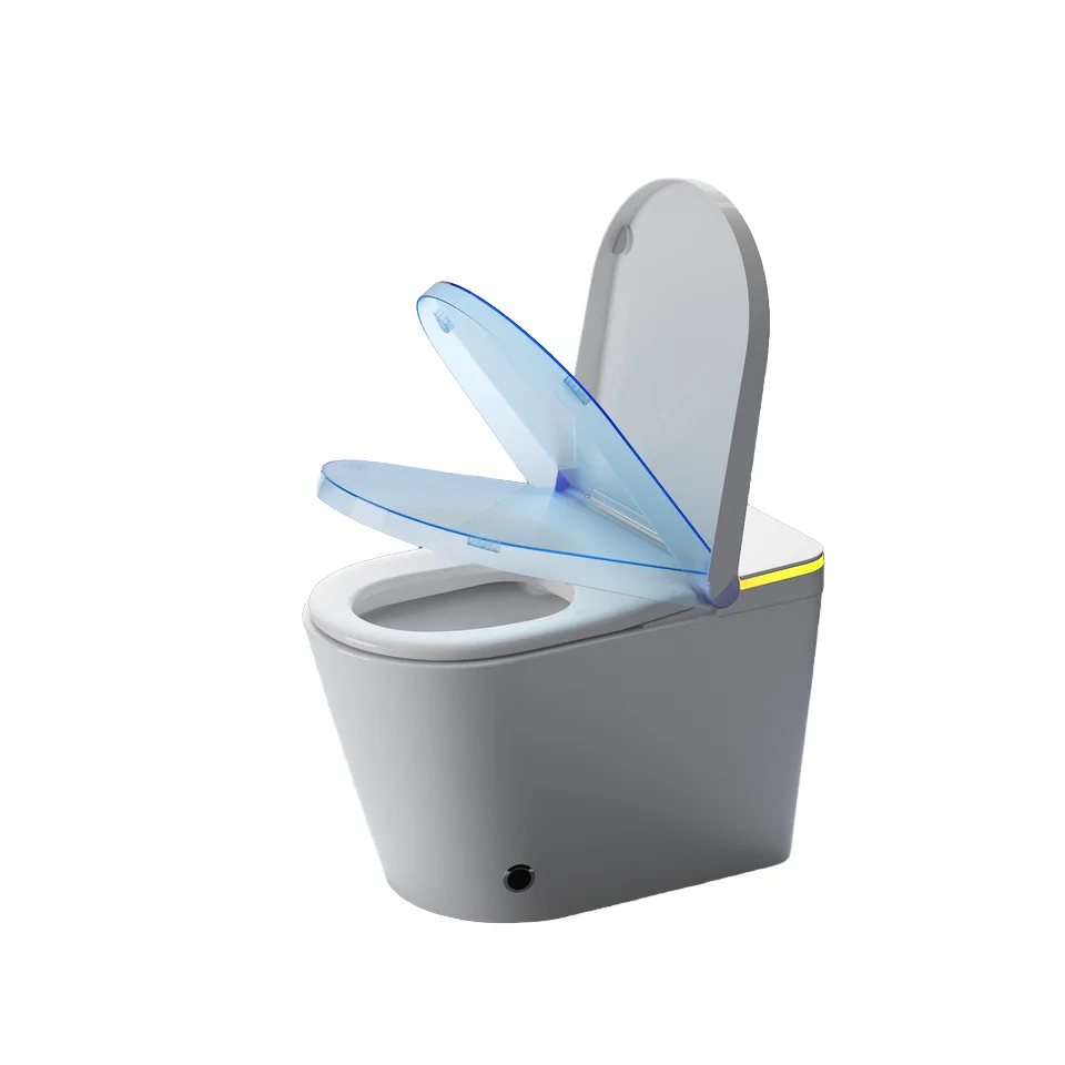

Fully Automatic Electric Toilet Constant Temperature Bathroom Automatic Ceramic One Piece Siphon Jet Flushing Smart Toilet