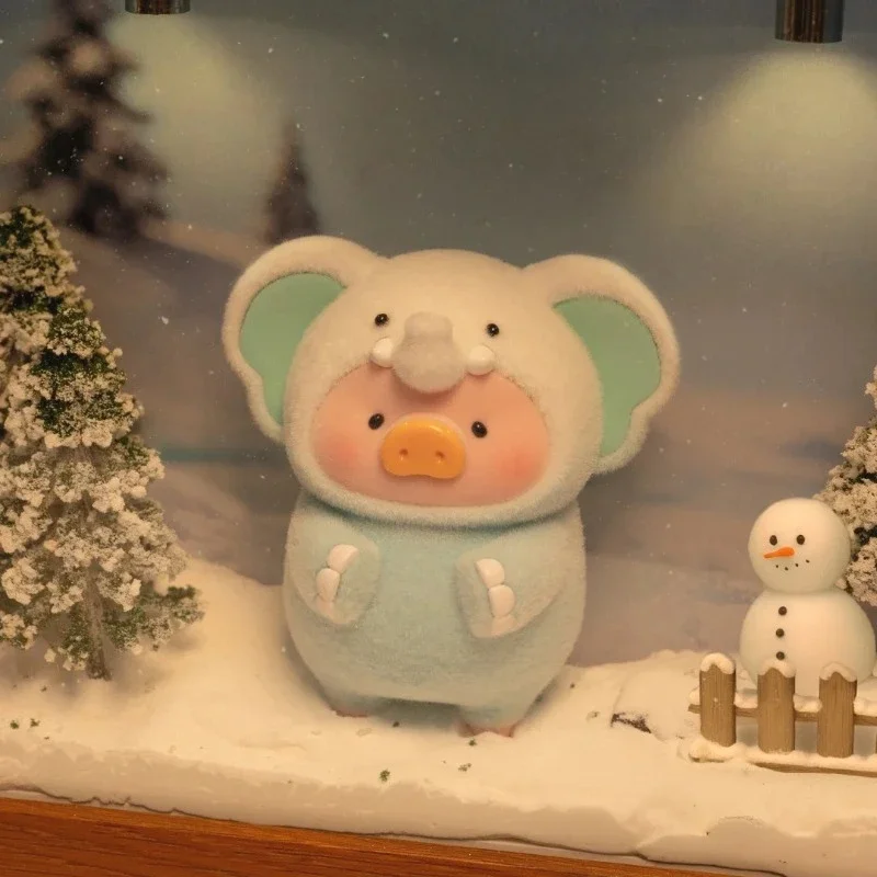 

LuLu The Piggy Animal Party Elephant Hanging Card Фигурка Ограниченная серия Милая свинья Аниме Фигурка Флокированная кукла Игрушка в подарок Новый