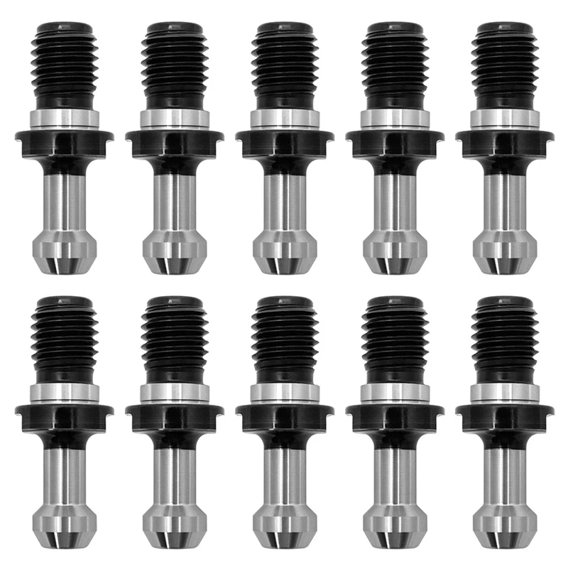 سحب مسمار 10 قطعة CAT40 45 درجة سحب مسمار الاحتفاظ المقبض ل CAT 40 حامل أدوات التصنيع باستخدام الحاسب الآلي استبدال 202-5925 #2