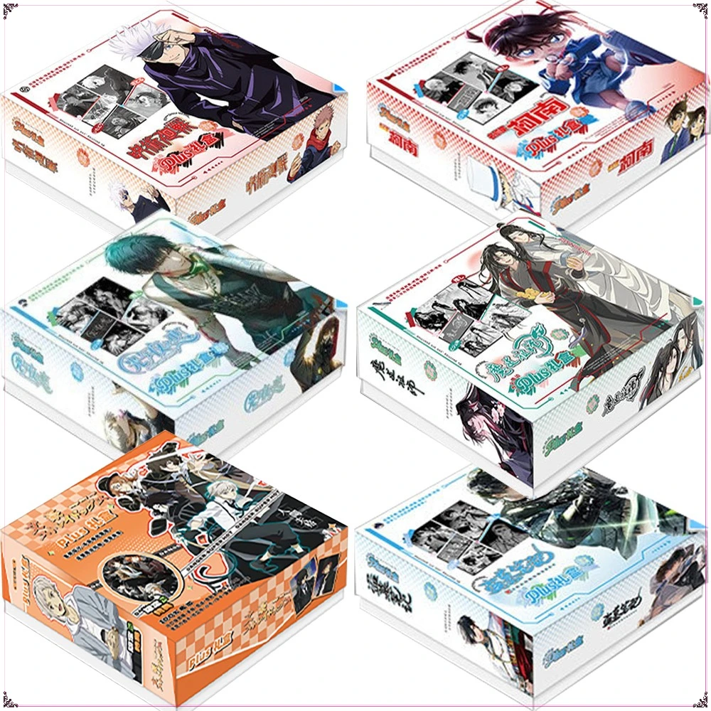 

Аниме Периферийная коллекция HD Печать Портативный значок Мультфильм Изысканная двусторонняя открытка DIY Модные украшения Подарки для фанатов