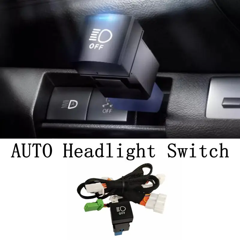 For Toyota Rav4 2019 2020 Camry 2018 Car AUTO Headlight Adjustment Switch Automatic Headlamp ON OFF Control Button For Avalon