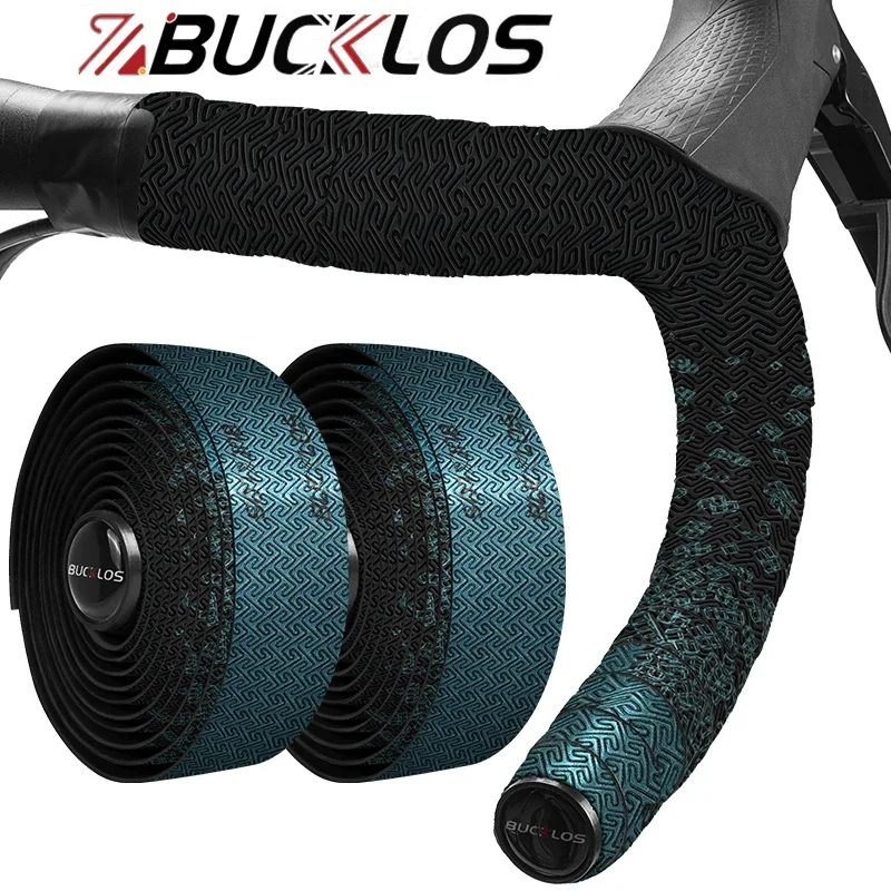 

BUCKLOS Bicycle Handlebar Tapes Shock-Absorption Comfortable Cycling Handlebar Tape Road Bike Drop Tape Road Bicycle Parts Rxl