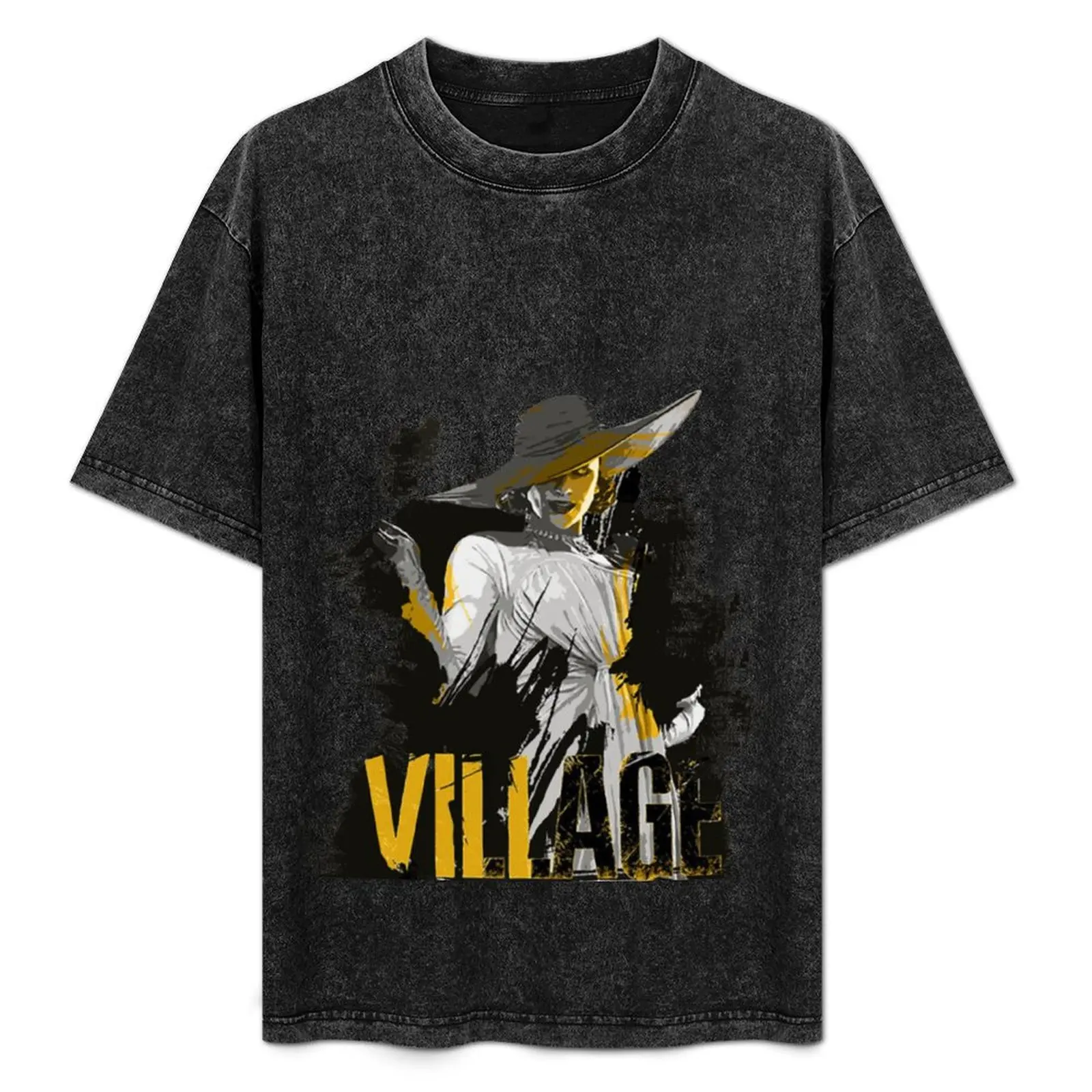 

Lady Dimitrescu Village Resident Evil T-Shirt T-Shirt funny shirt cotton T-shirts oversize t shirt men 100℅ cotton