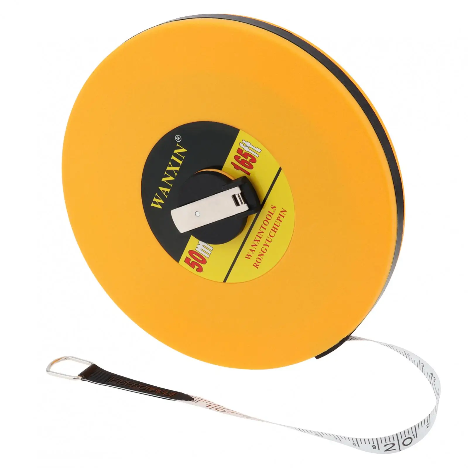متري قياس متر شريط القياس أداة 10/15/20/30/50 متر شريط القياس التعميم الألياف الزجاجية الجلدية شريط القياس أدوات نجار #6