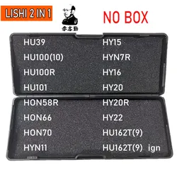 Lishi 2 en 1 sin caja, HU39, HU100(10), HU100R, HU101, HON58R, HON66, HON70, HYN11, HY15, HYN7R, HY16, HY20, HY20R, HY22, HU162T(9), HU162T(10)