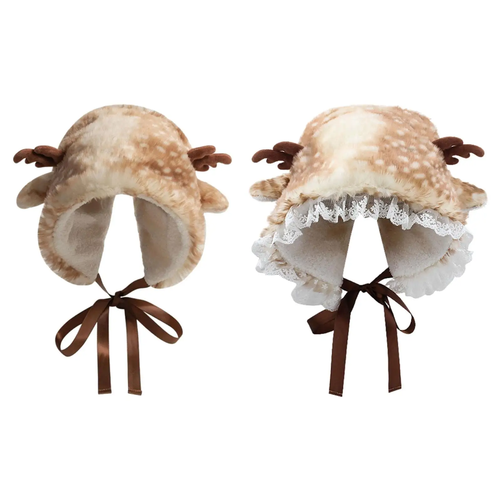 Gorro de Navidad Decoración navideña Gorros lindos de invierno para acampar Snowboard Mujeres