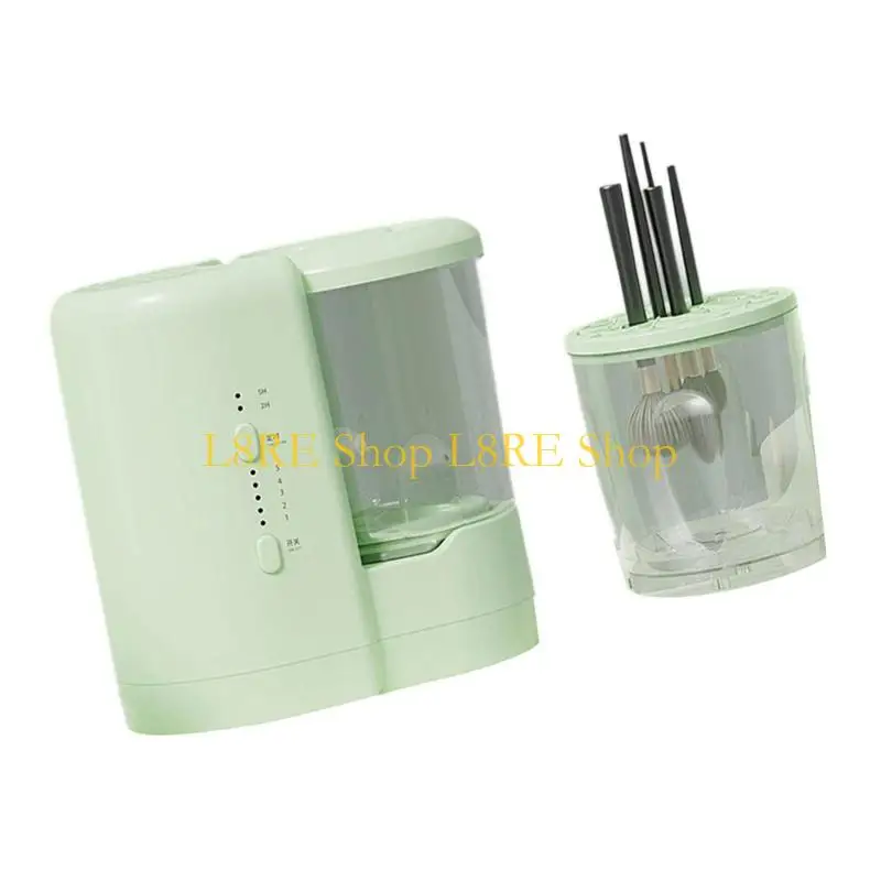 

L8RE USB электрический очиститель кистей для макияжа портативный 2 в 1 очиститель кистей для макияжа