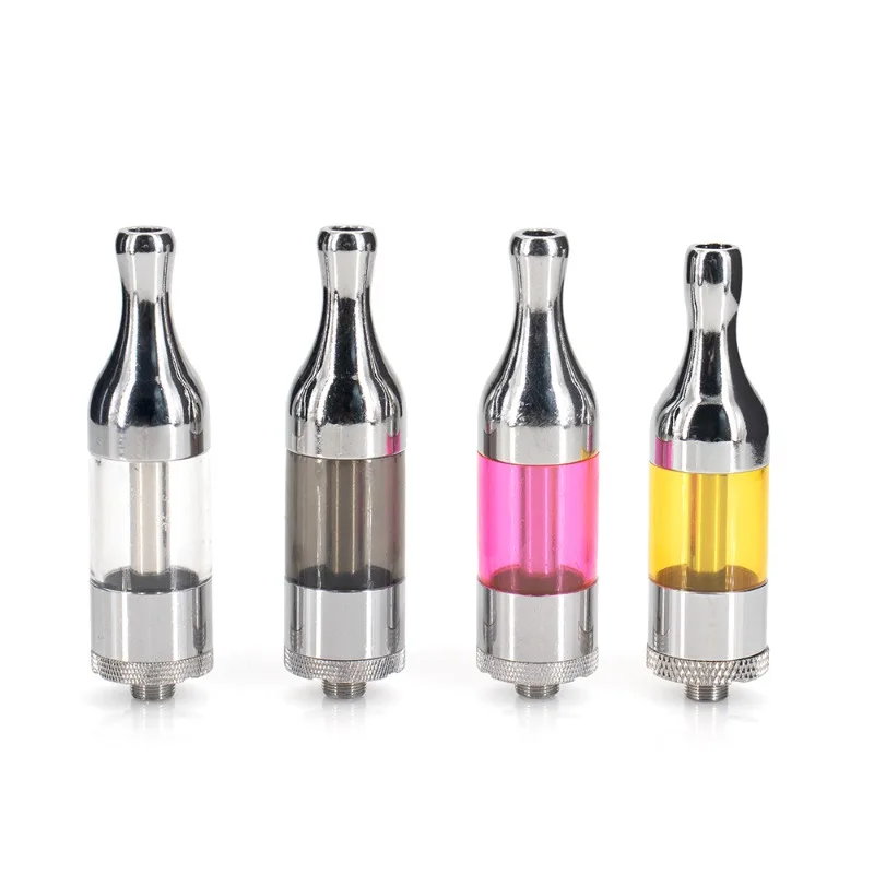 

5 шт./лот распылители в стиле Protank, бак 18 мм, диаметр 2,5 мл, емкость нижнего заполнения, длинный металлический капельный наконечник, ручка для вейпа, Ecig Vaper