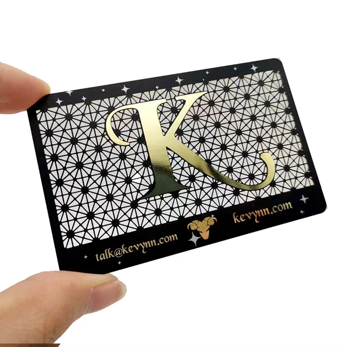 Customized query High Quality Printed,etch,engraved Shiny/matte Mirror Metal Rfid Business Card with Premium Card Packaging,card