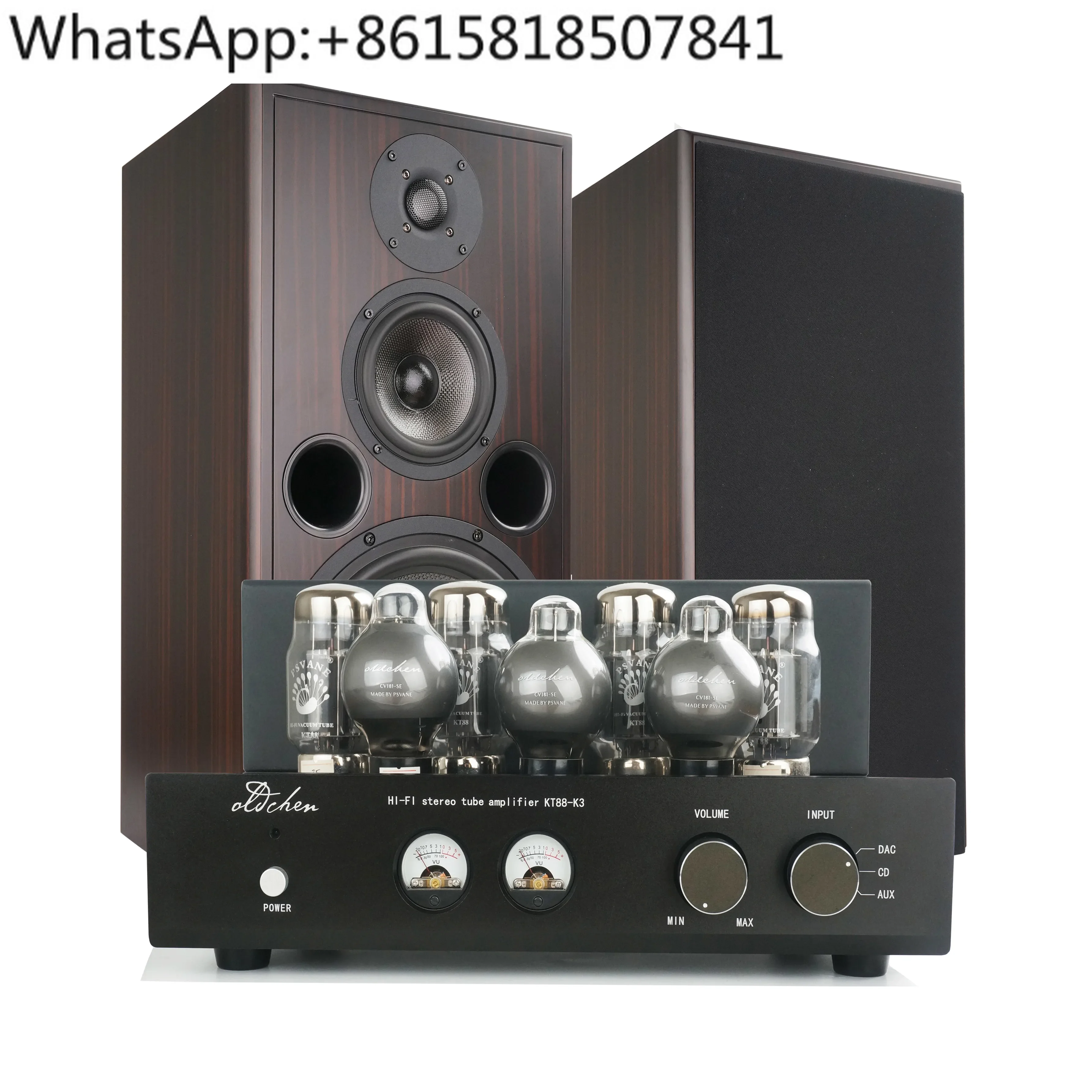 

Аудиосистема KT88 push-pull с мощным ламповым усилителем, HiFi-уровень, Bluetooth, для аудиофилов.