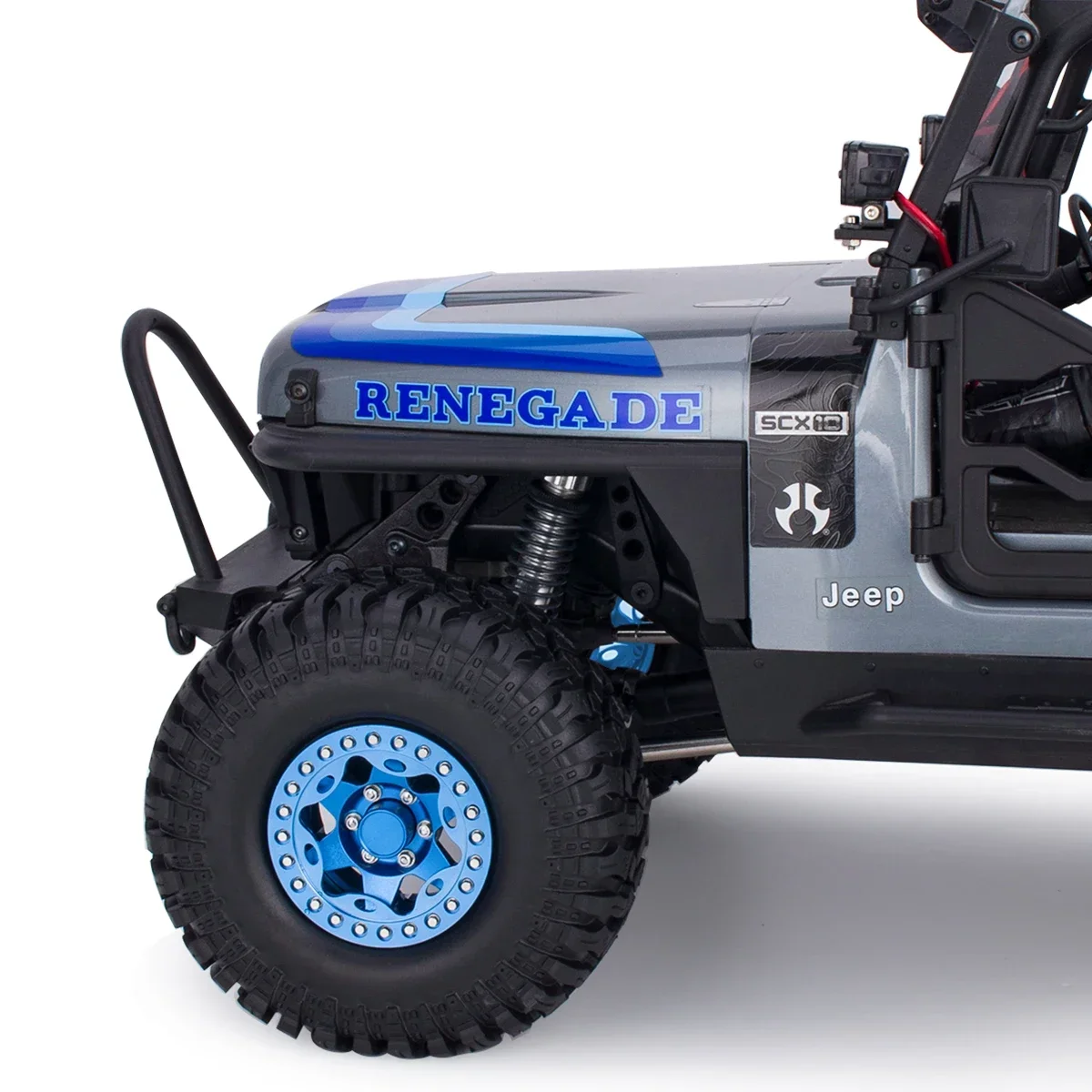 ล้อแม็กซ์ขอบล้ออลูมิเนียมอัลลอยด์ CNC ขนาด 1.9 นิ้ว สำหรับรถ RC Crawler ขนาด 1/10 รุ่น Axial SCX10 TRX4 TRX6 D90 Redcat Gen8 D110 และ Tamiya