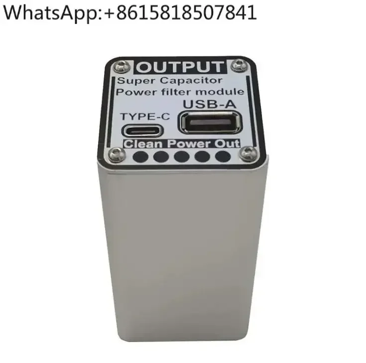 

5V Power Supply Filter Type C I/O for Raspberry Pi, Farad Capacitor Filtering
