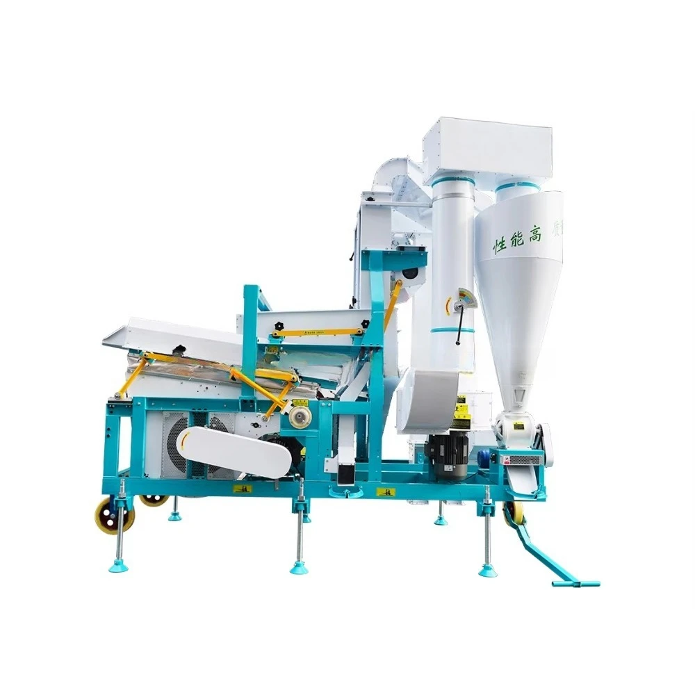 New Paddy Processing Machine Soybean High Purity Wheat Corn Rice Seed Cleaner Machine Destoner Machine