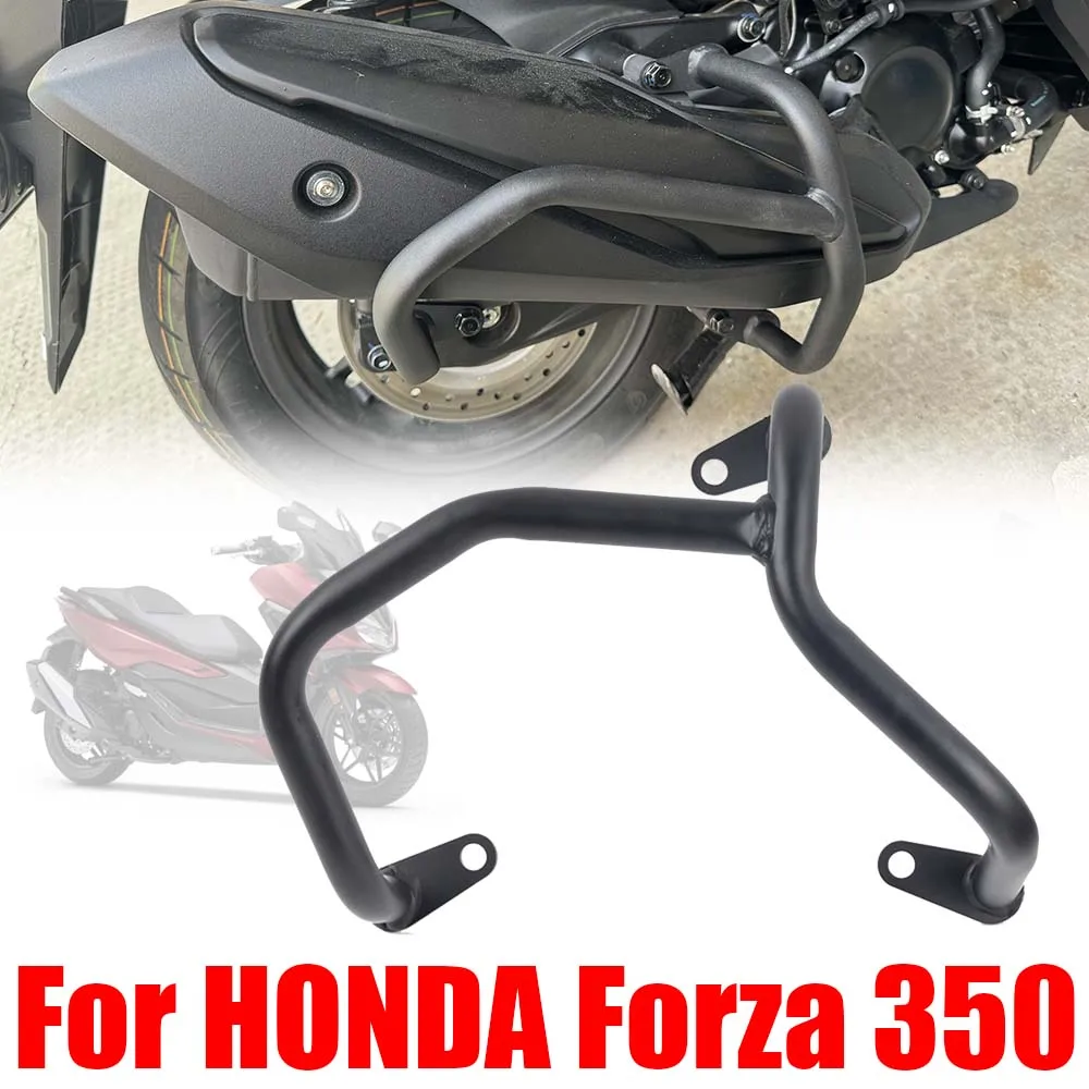 For HONDA Forza 350 Forza350 NSS350 Accessories Exhaust Guard Crash Bar Bumper Muffler Protector Stunt Cage Falling Protection