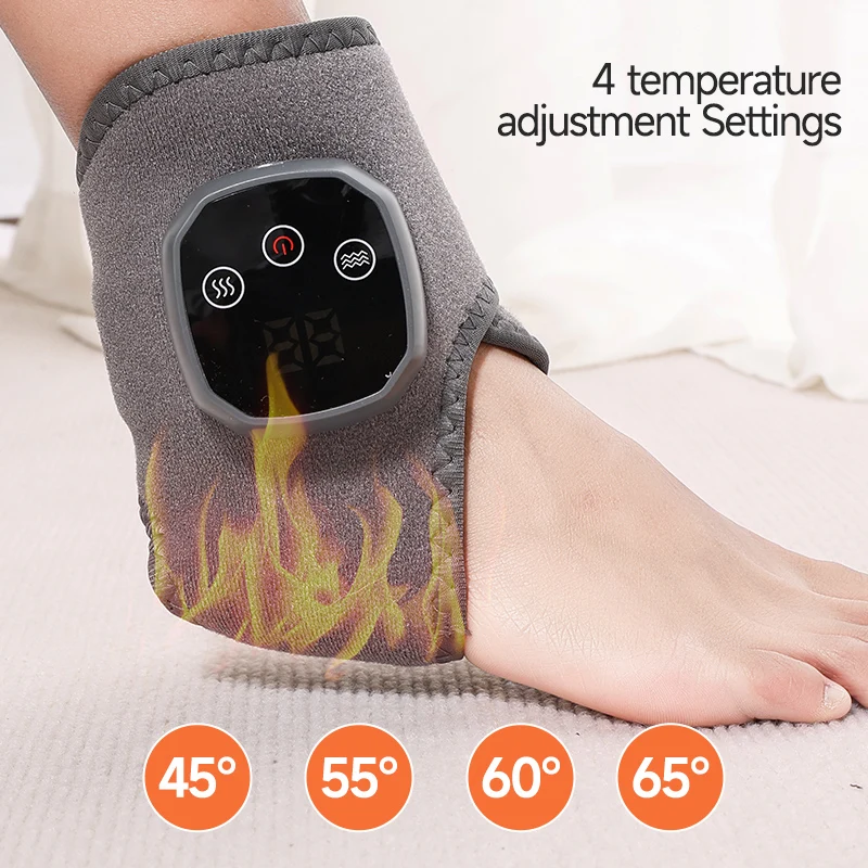 

Smart Graphene Foot Massager with Electric Heating and Vibration for Ankle Hand Warm Relief Therapy