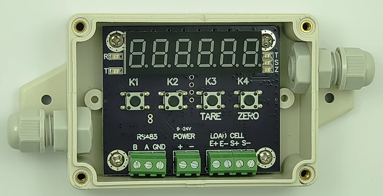 DL101D RS485 Digital Weighing Scale with Digital Tube Display RS485 Supports ASCII and MODBUS-RTU.