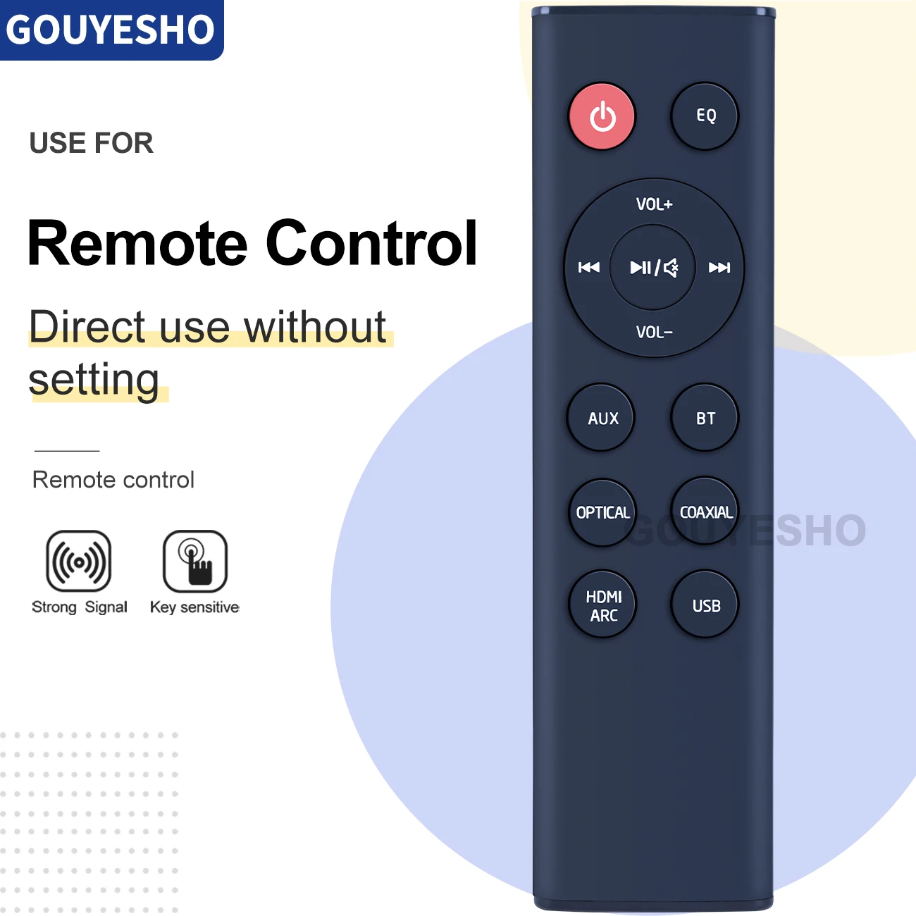 

New BW-SDB1 Remote Control For BlitzWolf Echo Wall Soundbar