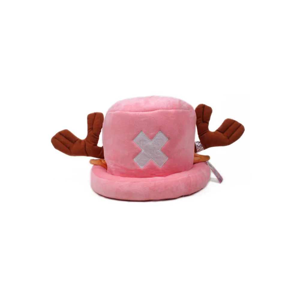 Anime Tony Tony Chopper Plush Cotton Hat Trafalgar Cap Cosplay Unisex Soft Comfortable Caps Accessories Outdoor Party