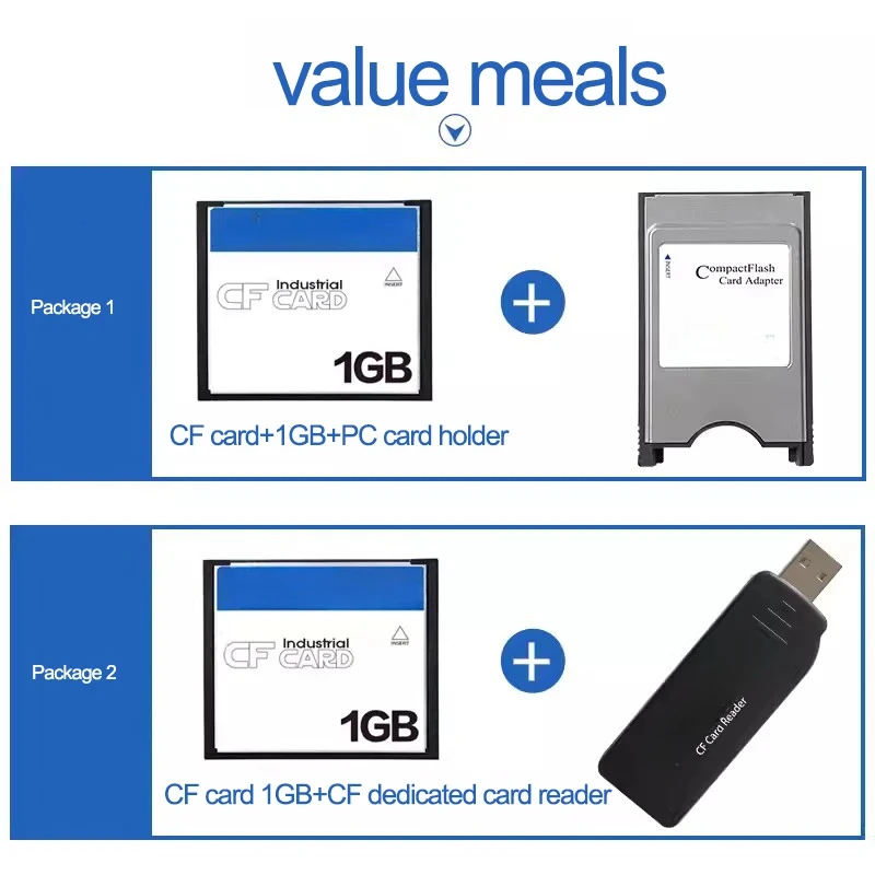 Original CF Card 1G FANUC CNC Machine Tool CF Memory Card CNC Router Industrial Equipment Storage Card