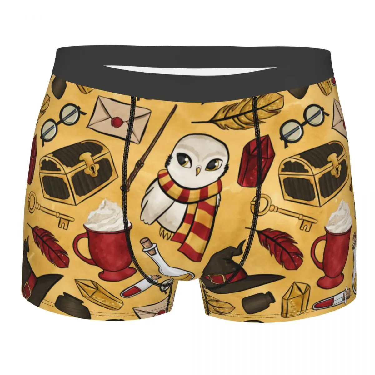 

Harrys Magic Adventure Movies Potters Underwear Men Sexy Printed Custom Boxer Shorts Panties