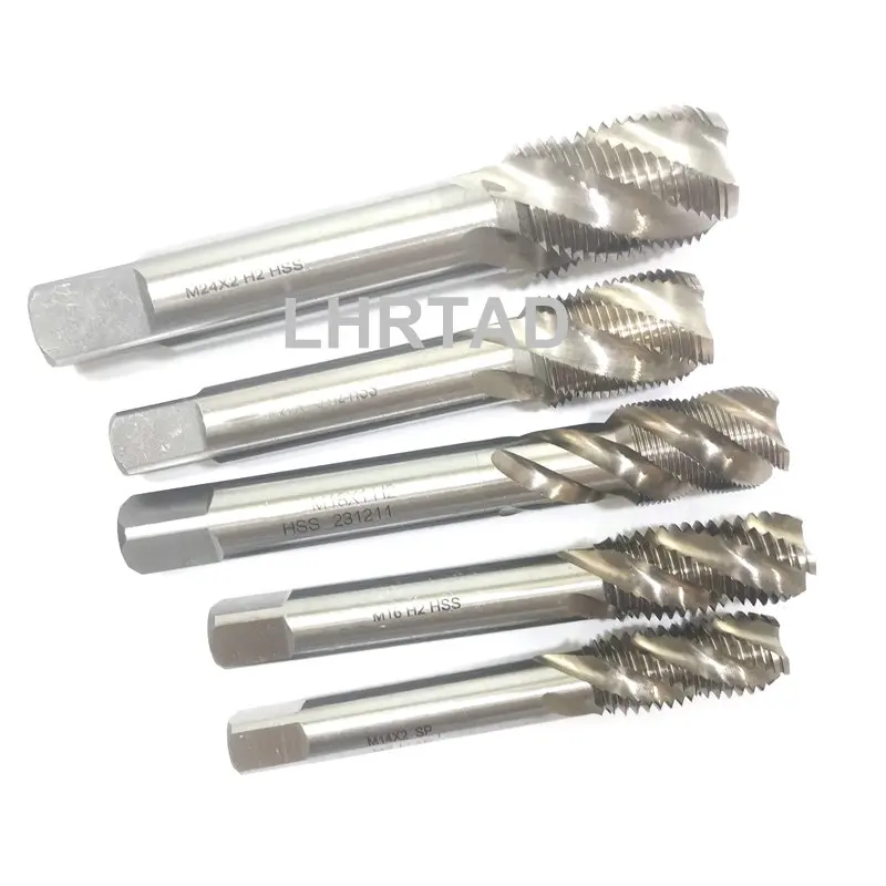 

Right Hand Metric Machine Spiral Flute tap M6 M8 M10 M12 M14 M16 HSS Fine screw Thread cut Fluted taps M18 M20 M22 M24 M27 M30