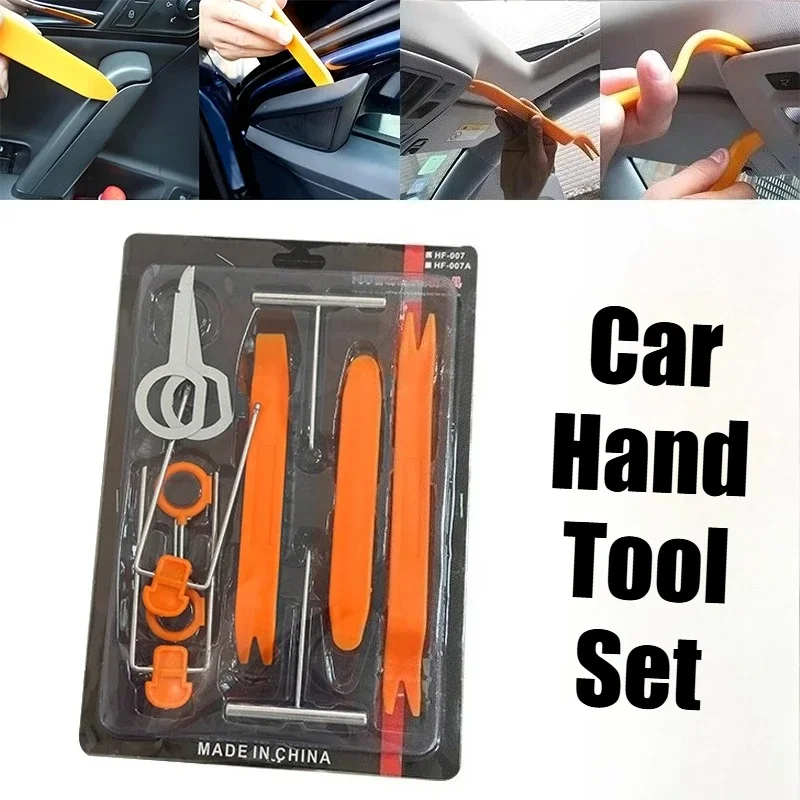 

Car 1set Hand Tool Set Car Disassembly Tool Kit Stereo Repair DVD Repair Tool Dashboard Removal Tool Interior Plastic Trim Panel