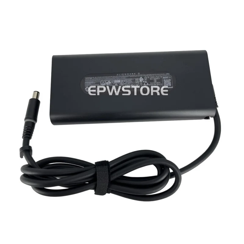 Original GaN 19.5V 16.92A 330W AC Adapter Charger For Dell Alienware x15 R2 08K4F9 view 3